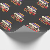 ガールウォール登山のように登り登山する ラッピングペーパー (角)