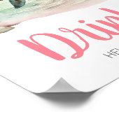 ガールウミガメ赤ちゃんシャワードリンク ポスター (角)