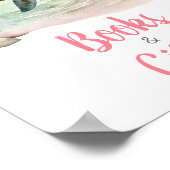 ガールウミガメ赤ちゃんシャワー本とギフト ポスター (角)