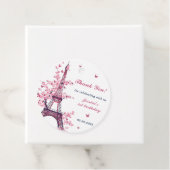 ガールエッフェルタワーパリ1st誕生日パーティー フェイバータグ (インサイチュ)