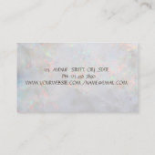 ガールエレガントロータスオパルヨガインストラクター 名刺 (裏面)