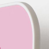 ガールエレファントキュートピンクドリーミー雲の子供の名前 ピックルボールラケット (左詳細)