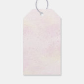 ガールエレファントベビーシャワー特典 ギフトタグ (裏面)