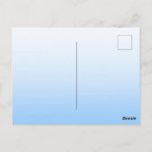 ガールエンジェル宗教的クリスチャン飛行ファンタジーアート ポストカード (裏面)