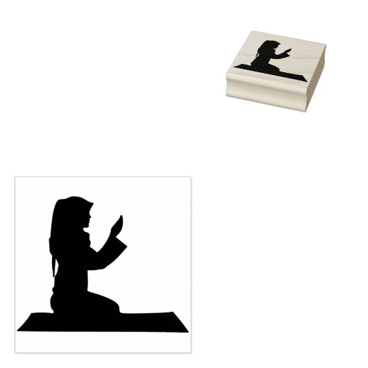 ガールオファリング祈りの言葉スタンプ ラバースタンプ (押印)