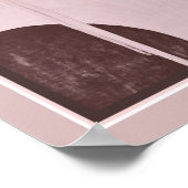 ガールオンザムーンフェルトン専攻のアールデコ ポスター (角)