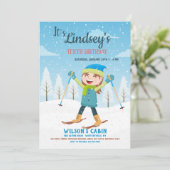 ガールオンスキー招待状 招待状 (スタンド正面)