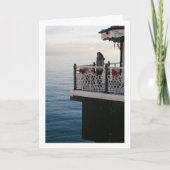 ガールオンピア，ビーチポートレート カード (正面)