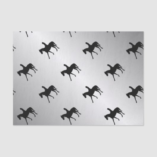 ガールオンホースシルバー 薄葉紙 (正面)