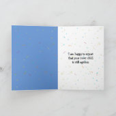 ガールオン誕生日バルーンインスカイ カード (内部)