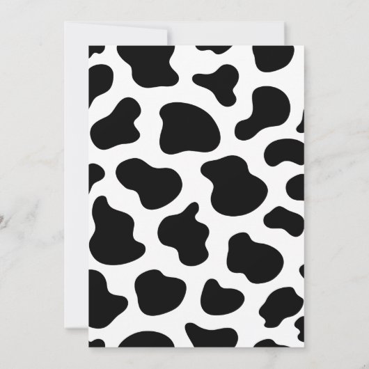 ガールカウピンクフローラはMoosの誕生日を聞いた 招待状 (裏面)