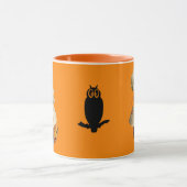 ガールカービングアップルハロウィーン マグカップ (中央)