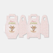 ガールキリン最初の誕生日パーティーピンクワイルドワン フェイバーボックス (折り畳みなし)