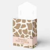 ガールキリン赤ちゃんシャワーお願いボックス フェイバーボックス (オープン)