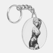 ガールキーチェーン キーホルダー (正面左)