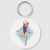 ガールギムナスト キーホルダー (正面)