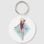 ガールギムナスト キーホルダー (裏面)