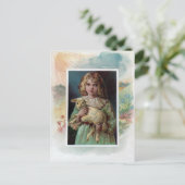 ガールクランリングラムビクトリアンイースター シーズンポストカード (スタンド正面)