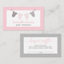 ガールクロザラインおむつラッフルチケット