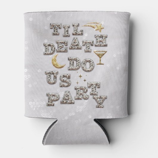 ガールグクールラムグリッターメタリックディスコバチェロレッテ 缶クーラー (正面)