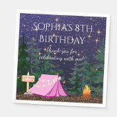 ガールグランプキャンピング スタンダードカクテルナプキン