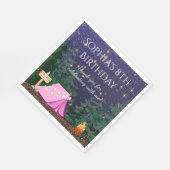 ガールグランプキャンピング スタンダードランチョンナプキン (角)