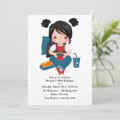 ガールゲームナイトビデオゲームスリープバーパーティー 招待状 (スタンド正面)