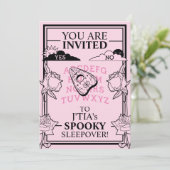 ガールゴシッ10代のクパステルピンクスレポ不気味ーバー 招待状 (スタンド正面)