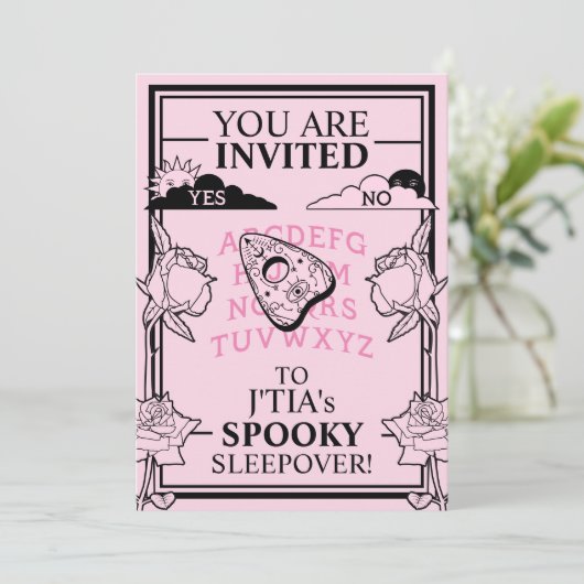 ガールゴシッ10代のクパステルピンクスレポ不気味ーバー 招待状 (スタンド正面)