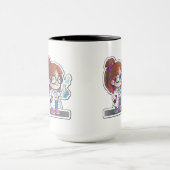 ガールサイエンティストシールアートコンボマグカップ15オズ マグカップ (中央)