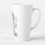 ガールサイエンティストシールアートラテマグカップ カフェラテマグ (右)