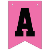 ガールサッカー誕生日パーティペナントバナー バンティングフラッグ (第3の旗)