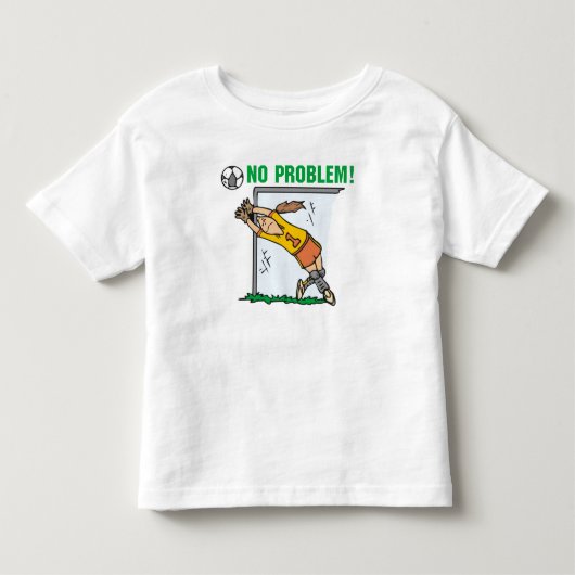 ガールサッカーTシャツ&ギフト トドラーTシャツ (正面)