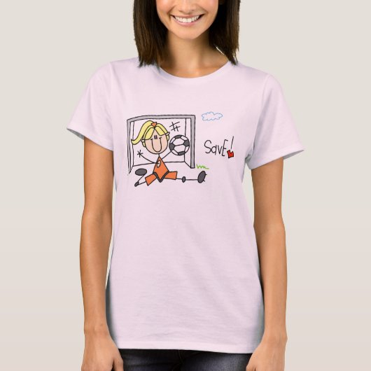 ガールサッカーTシャツ&ギフト Tシャツ (正面)