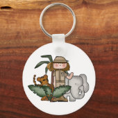 ガールサファリキーチェーン キーホルダー (正面)