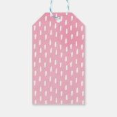 ガールサファリジャングルドライブバイベビーシャワーパレード ギフトタグ (裏面)