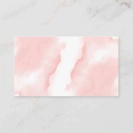 ガールサファリ動物の赤ちゃんシャワーおむつラッフル エンクロージャーカード (裏面)