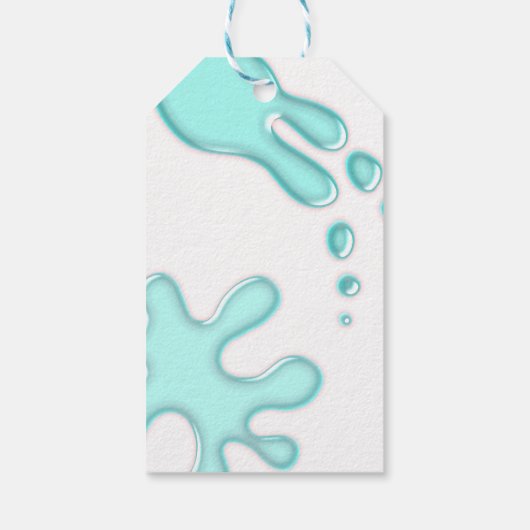 ガールサマービーチ誕生日 ギフトタグ (裏面)