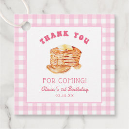 ガールショートスタックパンケーキ誕生日ありがとう フェイバータグ