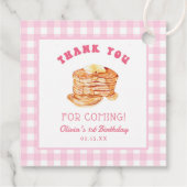 ガールショートスタックパンケーキ誕生日ありがとう フェイバータグ (裏面)