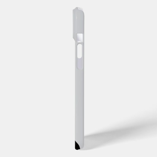 ガールシルエット風光明媚なモノクロフォトアート Case-Mate iPhoneケース (裏面 / 左)