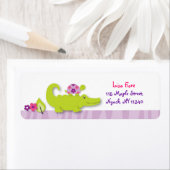 ガールジャングルアリゲーターカメ住所 シール (インサイチュ)