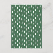 ガールジャングルサファリドライブバイシャワーブックベビー エンクロージャーカード (裏面)