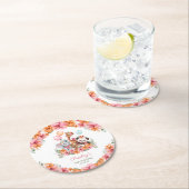 ガールジャングルサファリ ラウンドペーパーコースター (インサイチュ)