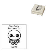 ガールジャンパー新学期ブックの所属先 ラバースタンプ (押印)