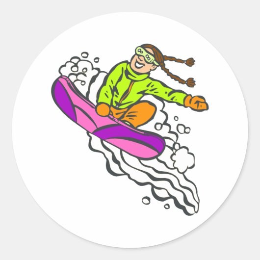 ガールジャンパー ラウンドシール (正面)