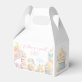 ガールスウィートワンスイーツファースト誕生日 フェイバーボックス (正面サイド)