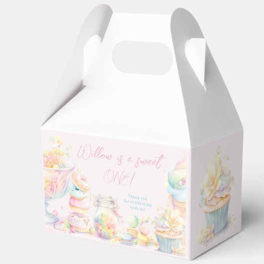 ガールスウィートワンファースト誕生日 フェイバーボックス