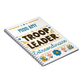 ガールスカウティング部隊のリーダー超並外れジャーナル ノートブック (右側)