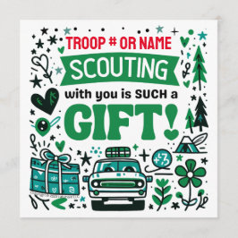 ガールスカウティング部隊ホリデーカード プログラム